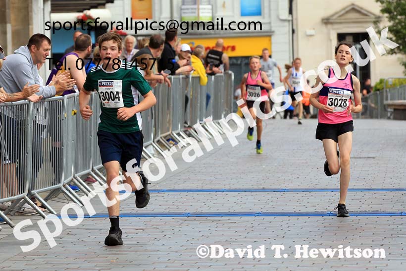 Junior 3k Road Race, 2022 Darlington 10k Road Race, Sunday, Aug. 7th. Photo: David T. Hewitson/Sports for All Pics